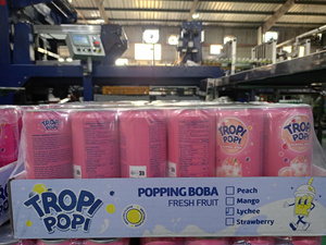 Té de burbujas de jugo de mango de etiqueta privada con Boba que hace estallar 330ml Personalización de fábrica de bebidas de jugo de frutas de Vietnam - Product Image 6