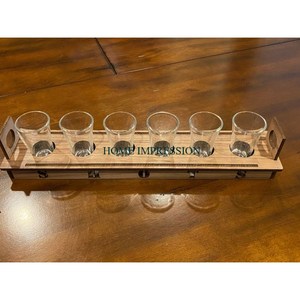Tabletop Decorative Wooden Made <b>Glass</b> Storage <b>Rack</b> And Holder Multi Color Available in Reasonable Price 12 <b>Glass</b> Holding Storage - Product Image 5