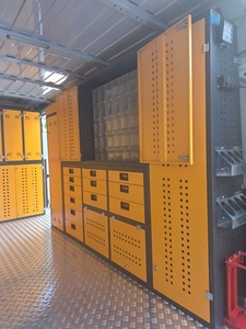 Solution de rangement modulaire professionnelle pour véhicules avec armoires et étagères, système d'aménagement intérieur automobile, systèmes d'étagères pour fourgons OEM ODM - Product Image 4
