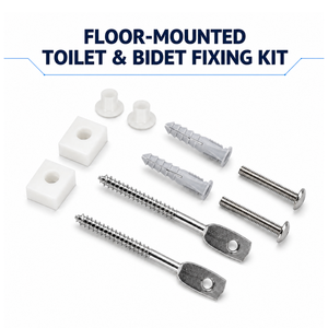 Kit <span class=keywords><strong>de</strong></span> Fijación para Inodoro y Bidé Empotrado en el Suelo, 10 Piezas, con Anclajes <span class=keywords><strong>de</strong></span> Expansión, Compatible con AV0007600R - Product Image 1