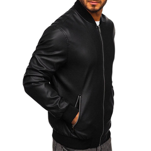 Blouson aviateur en satin personnalisé de haute qualité pour hommes en toile rouge hiver coupe-vent vente en gros mode durable - Product Image 6
