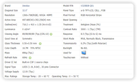 Innolux V320BJ8-Q01 40 pouces haute luminosité FHD panneau d'affichage 1920x1080 LCD Open Cell TV écran de remplacement pour les téléviseurs à cellules ouvertes