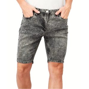 Personnalisé été Streetwear Vintage court demi-pantalon ample travail Shorts mode hommes Shorts Baggy Denim Jean Shorts hommes - Product Image 3