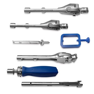 Ensemble d'instruments MIS pour système de fixation thoracolombaire postérieur par vis pédiculaire percutanée, ensemble d'instruments pour la colonne vertébrale - Product Image 2