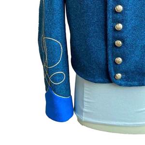 Chaqueta Histórica de Reproducción Civil Estadounidense, Abrigo de Lana Azul Unión - Product Image 3