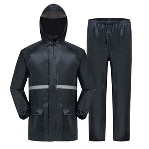 Anti Wrinkle Men Rain Suit Premium High Quality Outdoor Wear Latest Designs Hot Selling Men Rain Suit wWth Custom Rain Suit - Product Image 1