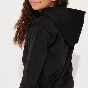 เสื้อมีฮู้ดผ้าฟลีซเนื้อนุ่มใส่สบายเสื้อผ้าลำลองสวมหัวแขนยาวแบบสวมศีรษะน้ำหนักเบาและอบอุ่น2026คุณภาพสูง - Product Image 3