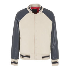 เสื้อแจ็กเก็ตมีฮู้ดสำหรับผู้ชาย, เสื้อแจ็คเก็ตผ้าฝ้าย100% ระบายอากาศได้ดีมีแขนบุผ้าฝ้าย - Product Image 6