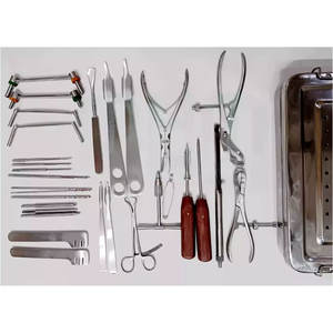 Juego de instrumentos quirúrgicos manuales ortopédicos de acero inoxidable de 30 piezas, fuente de alimentación MOL, instrumento de fragmento pequeño estándar de seguridad - Product Image 2