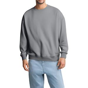 2025 sudaderas para hombres pulóver sudaderas para hombres cuello redondo manga larga Patchwork manga larga cálido suéteres delgados - Product Image 4