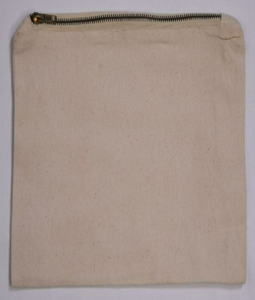 Pochette cosmétique en coton 100% écologique à motif floral personnalisé pour femmes, petite, avec fermeture éclair simple, sac cadeau tendance - Product Image 6