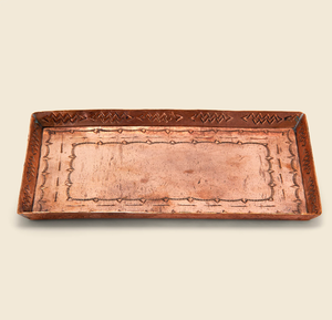 ถาดเสิร์ฟอาหารทำจากทองแดงแบบทุบถาดทองแดงสำหรับอาหารเช้าดีไซน์ล่าสุด - Product Image 6