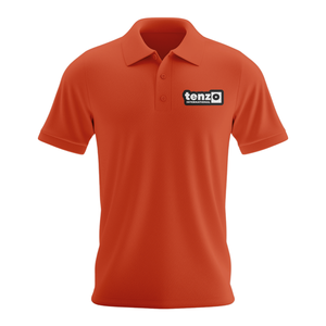 เสื้อโปโลผู้ชายทันสมัย ผ้าโพลีเอสเตอร์ผสมคอตตอน แขนครึ่งตัว ทรงปกติ เหมาะสำหรับเล่นกอล์ฟ ปักโลโก้ สวมใส่สบาย ผลิตโดยผู้ผลิต - Product Image 4