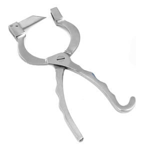 Fórceps de acero inoxidable reutilizables de alta calidad Precio competitivo Instrumento veterinario al por mayor para procedimientos de castración - Product Image 4