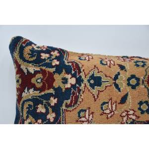 Coussin en laine multicolore vintage Paisley Patchwork 12x24 pouces Coussin décoratif Portable Literie pour Noël pour utilisation au sol - Product Image 2