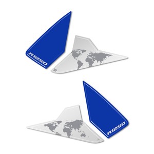 Adesivi Protettivi 3D Specifici per BMW R1250 GS Rallye 2021-24, per Uso Decorativo su Casco Moto - Product Image 2