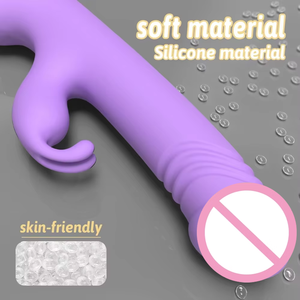 Massage Femme Sextoys G Spot Lapin Rapide Poussée Gode Vibrateur DILDO SEX TOY pour Femmes Vagin Clitoris Stimulation - Product Image 6