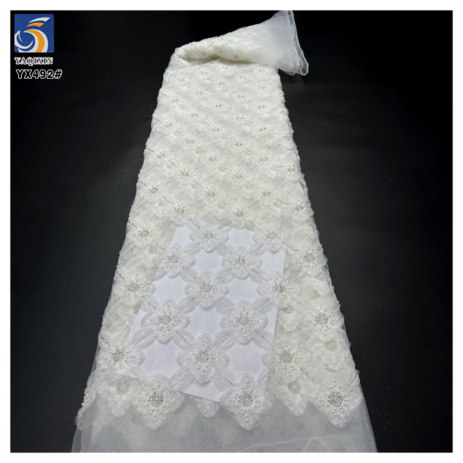 design tulle pearl top