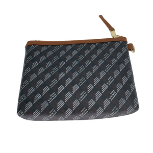 Bolsa de cosméticos de cuero con logotipo personalizado de viaje con cremallera al mejor precio - Product Image 4