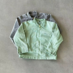 New Fashion Coat Style Denim Jackets Casual And Relaxed Fit Casual Street Wear Thick And Warm Denim Jackets Made By Pakistan - Product Image 3