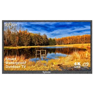 Televisor LED Inteligente 4K para Exteriores de 43 Pulgadas, Resistente al Agua, con Altavoces Duales, Compatible con Wi-Fi para Exteriores con Luz Solar Parcial - 75 Pulgadas - Product Image 3