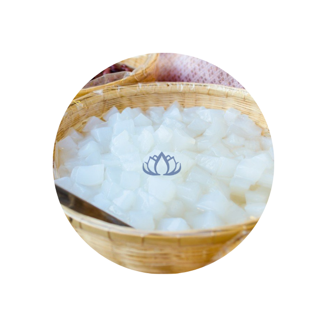 Сырой материал NATA DE COCO сушеный кокосовый желе из Вьетнама