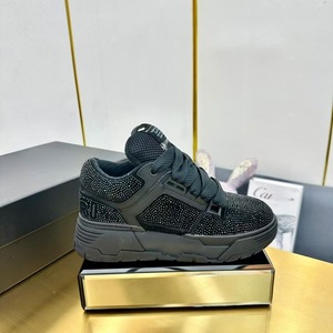 Sneakers <span class=keywords><strong>Donna</strong></span> 2026 Nuove con Strass Colori Misti Suola Spessa Punta Tonda Allacciate Casual Sportive per Amanti della Corsa - Product Image 1