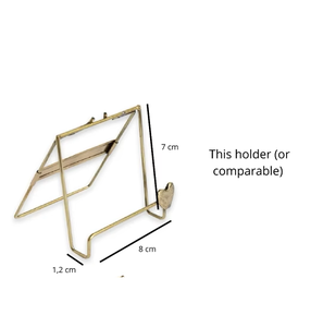 ที่ใส่จอแสดงผลโลหะขาตั้งโทรศัพท์มือถือทำจากทองเหลืองหรูหราขาตั้งตั้งโต๊ะขนาดเล็กโครงลวดแบบมินิมอลที่ยึดมือถือสำหรับโต๊ะสำนักงาน - Product Image 3