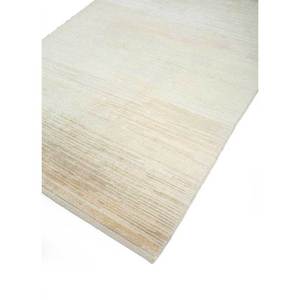 Handmade Beige & <b>Brown</b> <b>Wool</b> Rugs Boho Striped & Abstract Pattern for Entryway Hallway & Rectangle Home Decor-Pae-933 - Product Image 2