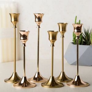 Handmade Eco-Friendly High Quality Metal <b>Candlestick</b> Holder Modern Design Customized Shape Color for Home Decoration Christmas - Product Image 1