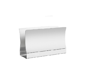 Soporte de papel de mesa de acero inoxidable de lujo, servilletero de Metal de pie divertido para oficina, boda, restaurante para almacenamiento - Product Image 3