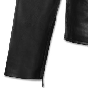 Chaqueta de Cuero de Primera Calidad para Hombre, Nuevo Estilo, Chaquetas de Cuero al por Mayor, Logotipo Personalizado, Chaquetas de Cuero para Hombre - Product Image 5