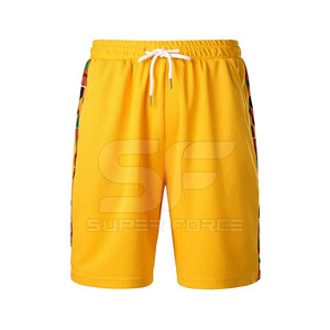 Venta al por mayor personalizado hombres camiseta y pantalones cortos conjunto de moda Streetwear traje de dos piezas hombres camiseta y pantalones cortos conjunto Casual verano traje - Product Image 4