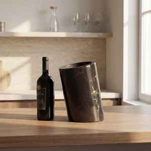 Soporte Portátil para Botellas de Vino de Mármol, Apto para Lavavajillas y Duradero, Decoración de Lujo de Craft Exim - Product Image 5