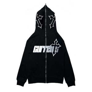 Logo personnalisé 100% impression 3D de haute qualité 100% sweat à capuche en coton poids lourd unisexe surdimensionné sweats à capuche imprimé 500GSM - Product Image 4