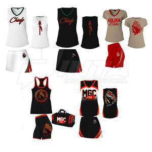 Uniforme de pom-pom girl personnalisé à bas prix Vente en gros de votre propre conception - Product Image 1