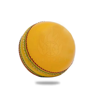 Balle de cricket personnalisable de haute qualité en cuir de qualité supérieure avec logo balle dure - Product Image 6