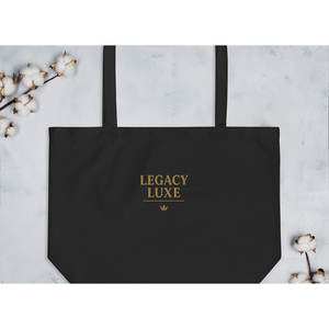 Sacs fourre-tout promotionnels écologiques de luxe Bee Ike-Conic Legacy Luxe Eco Tote Premium - Product Image 2