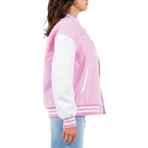 2025 vente en gros nouvelles femmes surdimensionné Baseball épais varsité veste en gros pas cher femmes vêtements Baseball manteau de haute qualité - Product Image 4