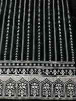 Tela de punto de terciopelo Dobby Daman de Maruti Sai, antiestática, de peso medio, para textiles del hogar, ropa de fiesta, trajes de boda, blusas