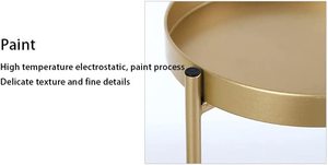 Grande étagère moderne en métal avec 2 plateaux, support de présentation pliable et robuste pour la décoration intérieure des plantes en pot d'orchidées - Product Image 3