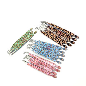 Pinzas de Acero Inoxidable con Diseño de Muñeca para Extensión de Pestañas, Pinzas Sostenibles sin Fibra con Punta Puntiaguda, Alta Demanda - Product Image 3