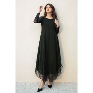 Ensemble pour femmes en mousseline de soie brodée PR-558 - Product Image 5