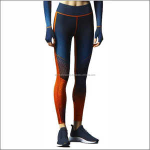 High Quality Butt Lift Women's Yoga <b>Leggings</b> Seamless Crossover Waist High-Waist Breathable Spandex/<b>Polyester</b> Customizable - Product Image 3