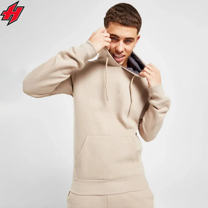 Venta al por mayor de logotipo personalizado de dos piezas conjunto de peso pesado de gran tamaño 100% algodón para hombre de talla grande de hombros caídos pantalones con capucha para la primavera - Product Image 6