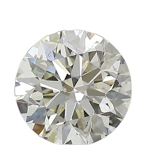 เพชรเม็ดเดี่ยวสีขาว SI1กะรัต1.50กะรัต K ทรงกลมใส SI2ได้รับการรับรองจากผู้ผลิต - Product Image 1