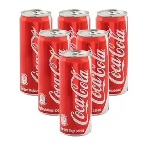 330ml coke cola soda drink canning original flavor OEM ODM soft drink Private label Carbonated beverage bottling