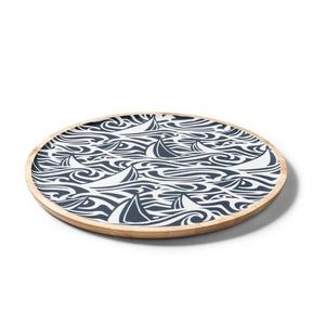 Bol à salade personnalisé arrondi en bois de mangue haute vente bol de service de salade de fruits au design exclusif - Product Image 5