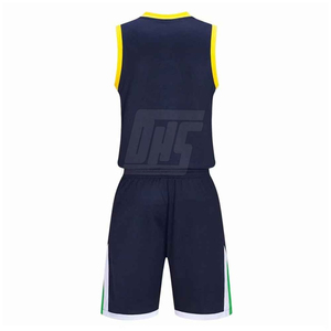 Uniforme de Baloncesto 100% Poliéster, Uniforme de Baloncesto de Buena Calidad, Uniforme de Baloncesto Personalizado con Nuevo Diseño - Product Image 3