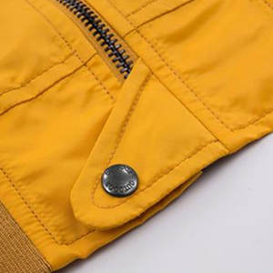 Blouson aviateur pour homme avec un mélange de tissus de qualité supérieure et des extrémités côtelées pour un confort quotidien en ville Blouson aviateur pour homme - Product Image 6